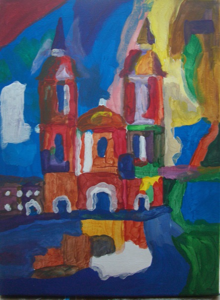 Mit dem Beginn meiner Rentenzeit habe ich mich durch einen Malkurs der Bergischen VHS für das Acryl-Malen begeistert. Zu Beginn meiner Arbeiten habe ich mich auf Wuppertaler Gebäude konzentriert als V